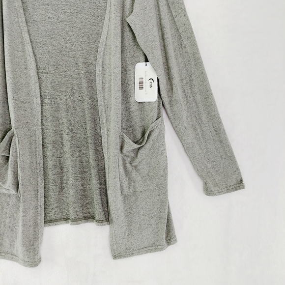 ZYIA Sweaters New Zyia Active Army Green Lounge Boyfriend Pockets